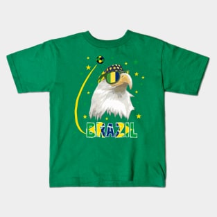 Brazil Soccer T-Shirt Kids T-Shirt